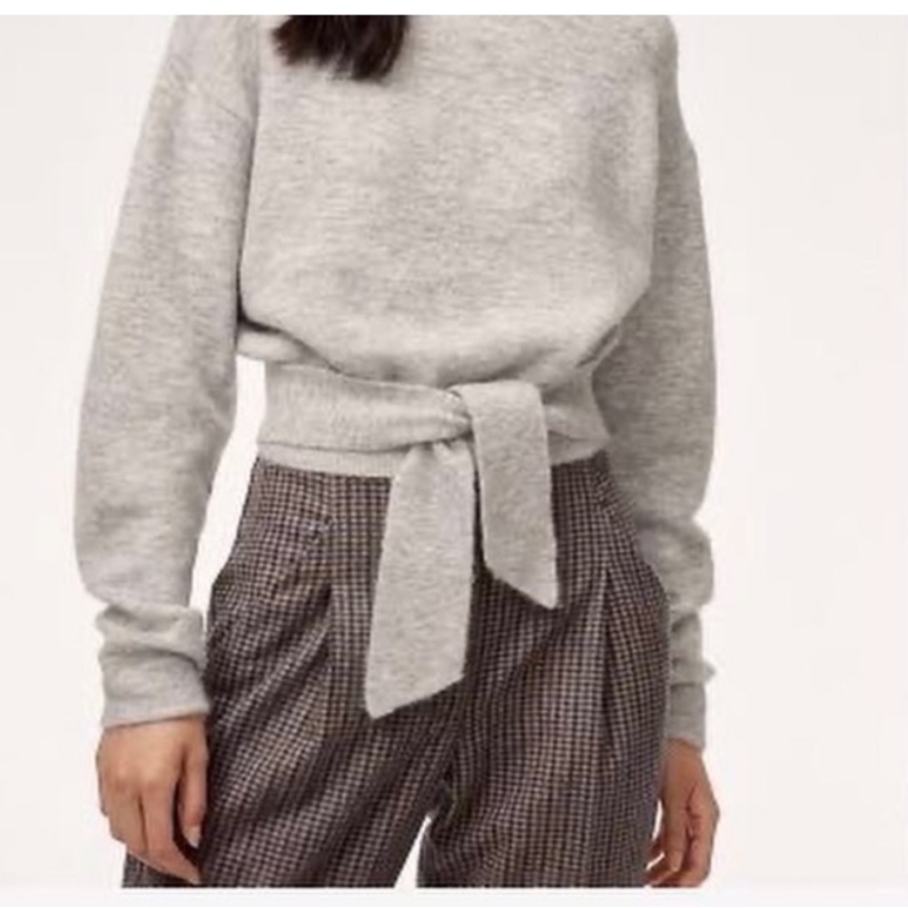 wilfred lorin sweater xs grey soft - Picture 2 of 5